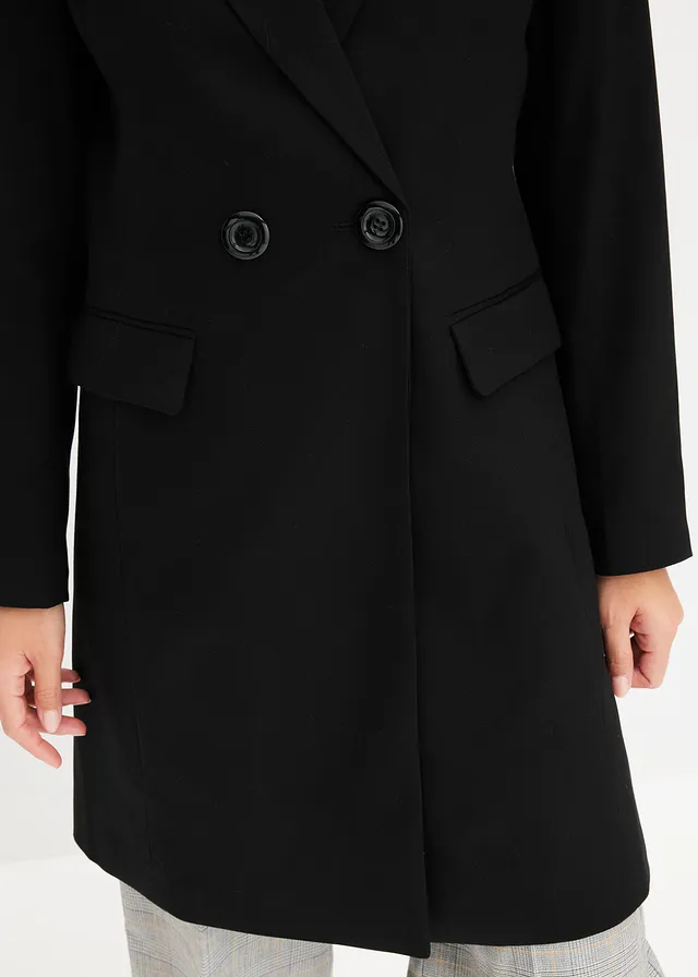 Lange blazer • zwart • product-page.page-title-suffix