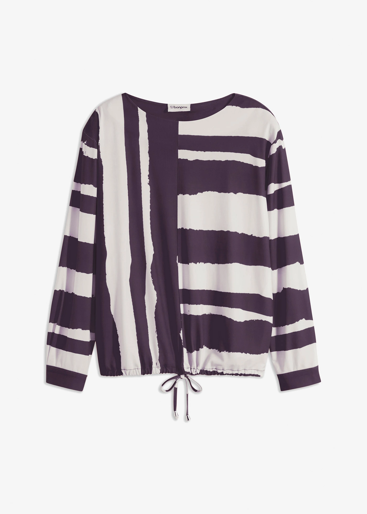 Shirt tuniek • ivoorkleur-nachtblauw gestreept • bonprix online shop