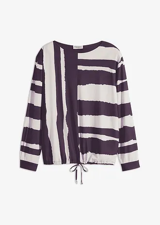 Shirt tuniek • ivoorkleur-nachtblauw gestreept • bonprix online shop