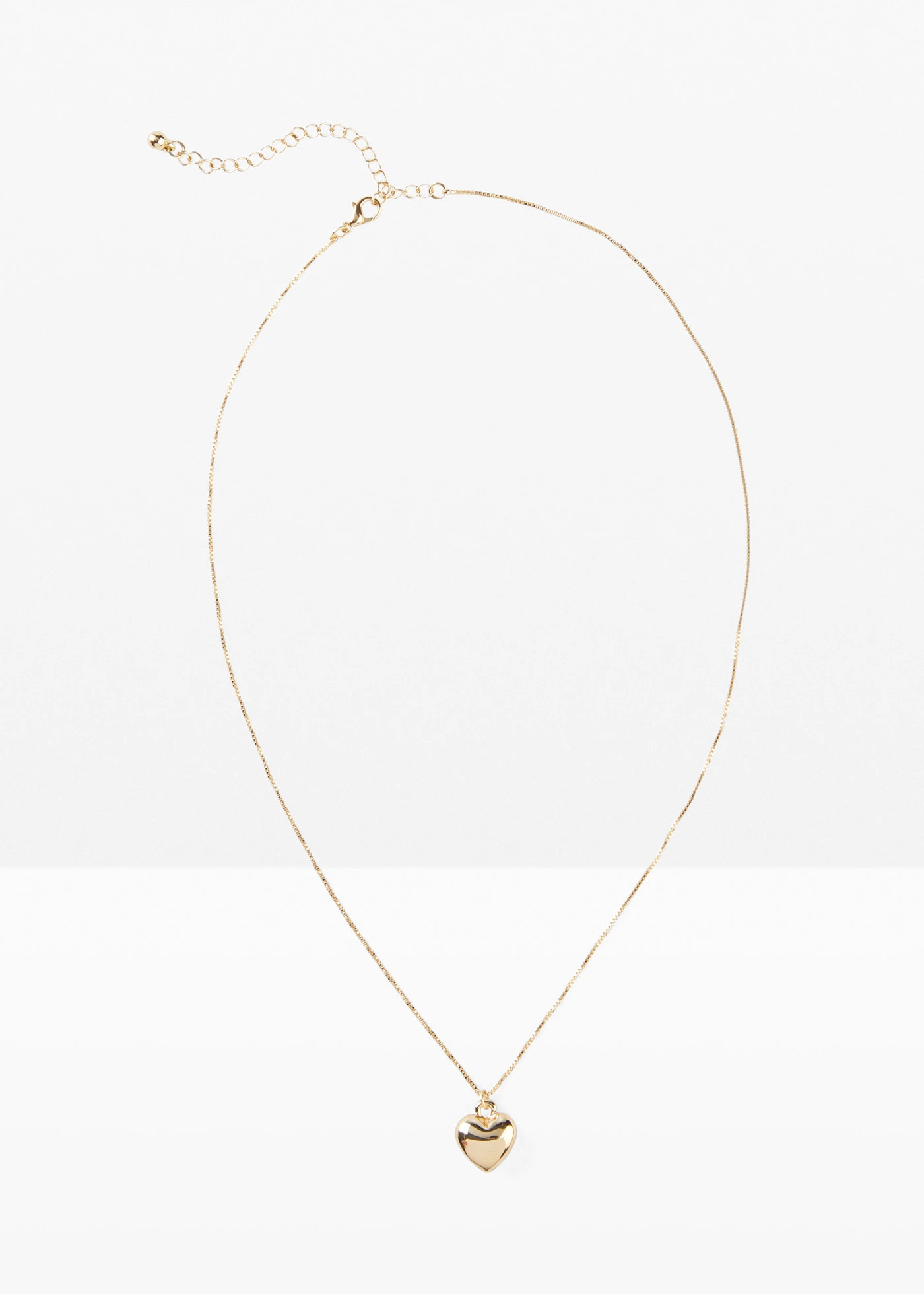 Collier avec pendentif cœur • couleur dorée • Boutique bonprix