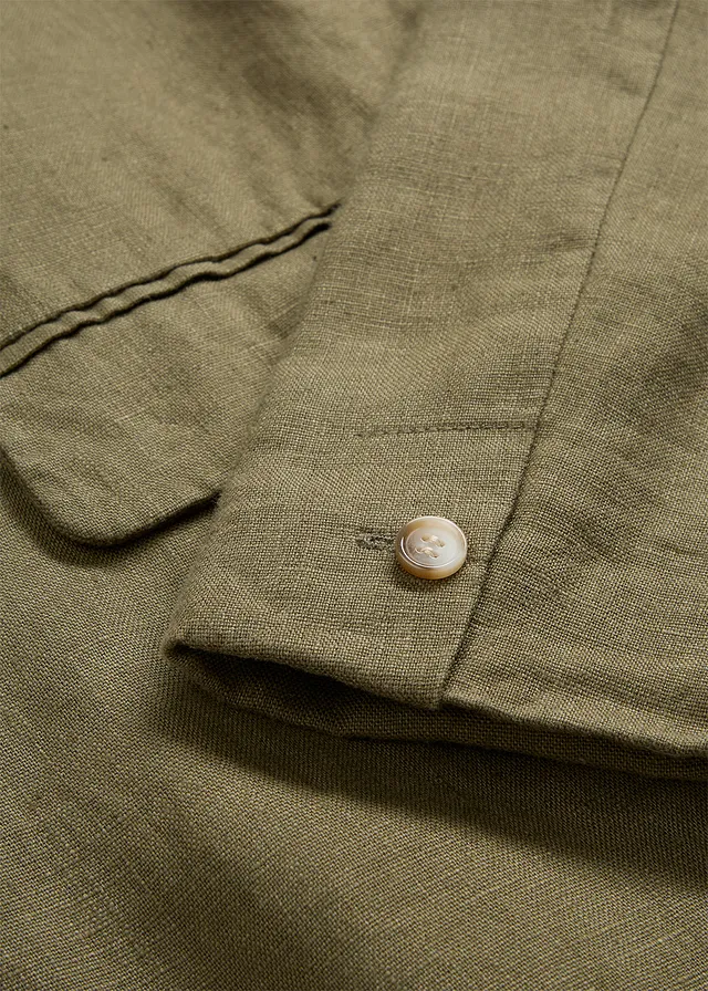 Blazer 100 % lin • olive foncé • product-page.page-title-suffix