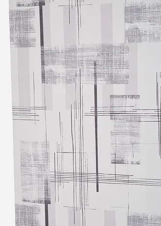 Panneau coulissant en voilage motif graphique (1 pce.) • gris • Boutique bonprix