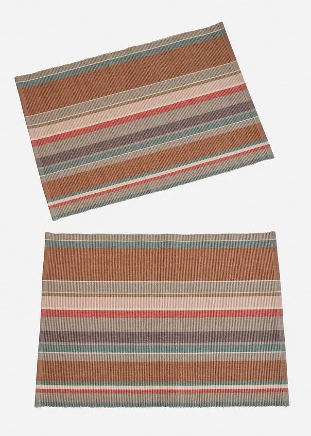 Set șervete de masă din bumbac organic (set/4 buc.)