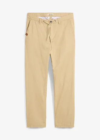 Chino kalhoty Relaxed Fit, z čisté bavlny, Straight