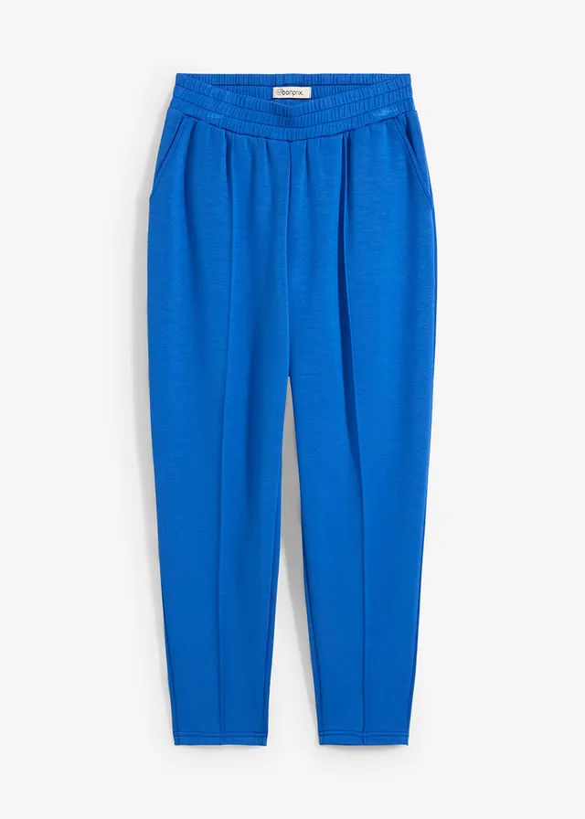 Pantaloni sport scuba cu talie confortabilă