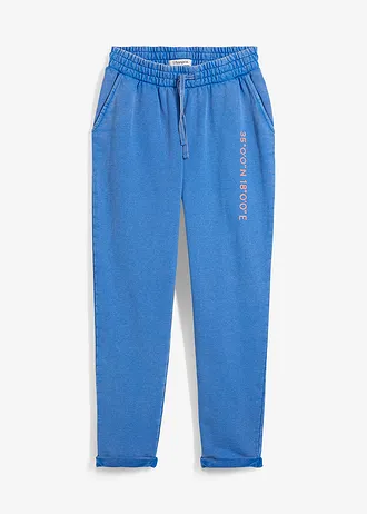 Bedrukte sweatpants • arctisch blauw-zalm used • bonprix online shop