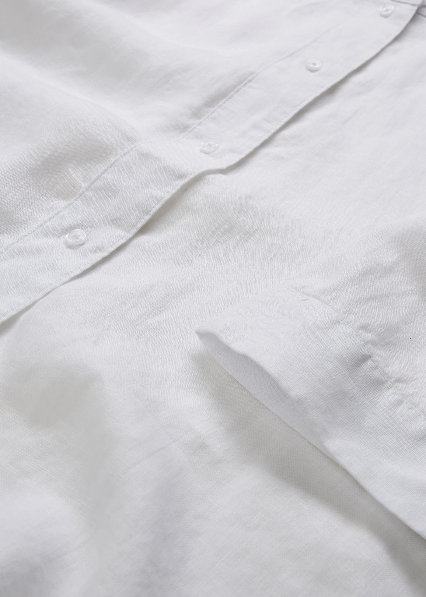 Oversized blouse van puur linnen • wit • bonprix online shop