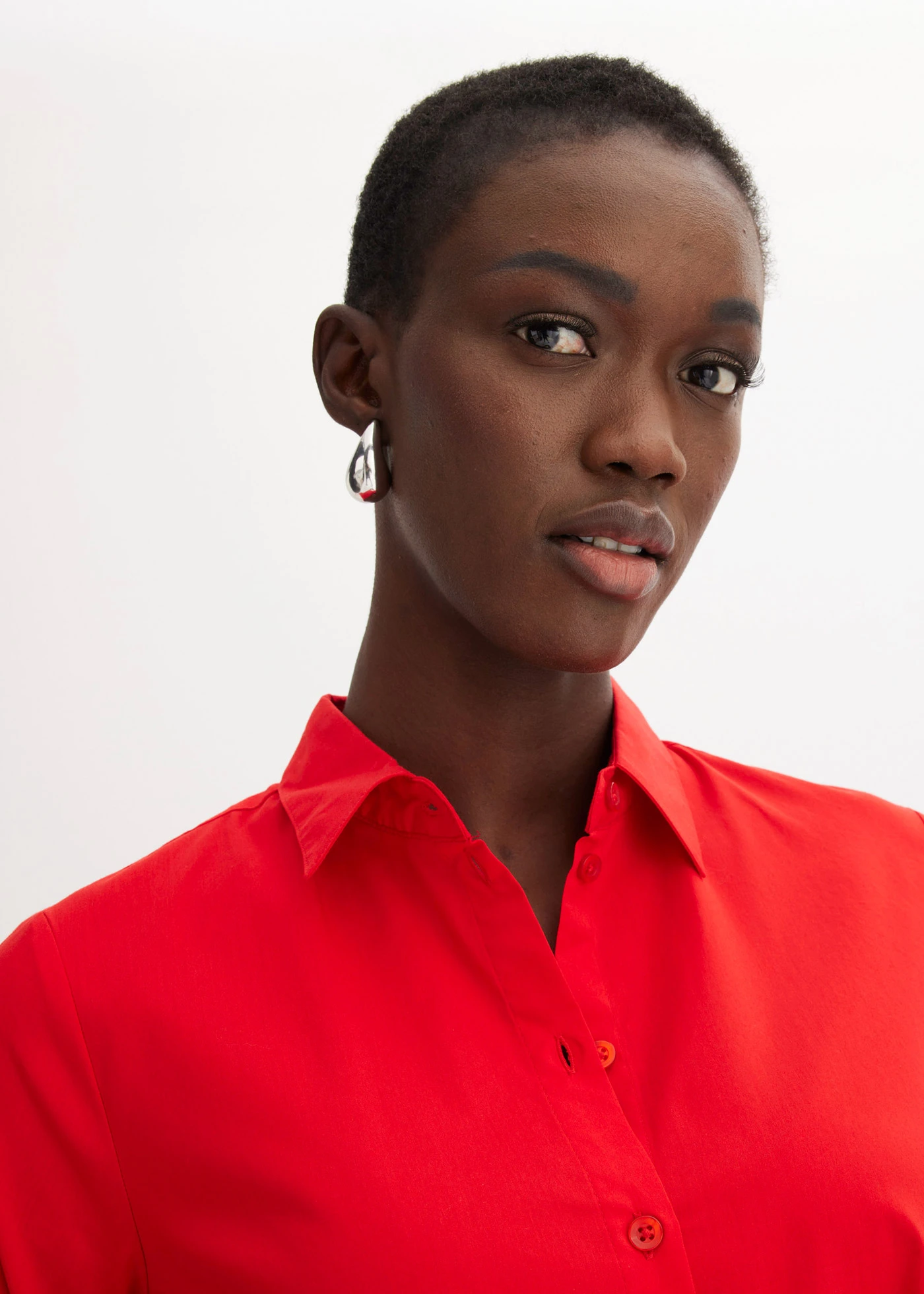 Košeľové šaty z popelínu • jahodová • obchod bonprix