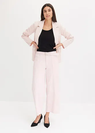 Ujjatlan póló (2 db-os csomag) • fekete+fehér • bonprix áruház