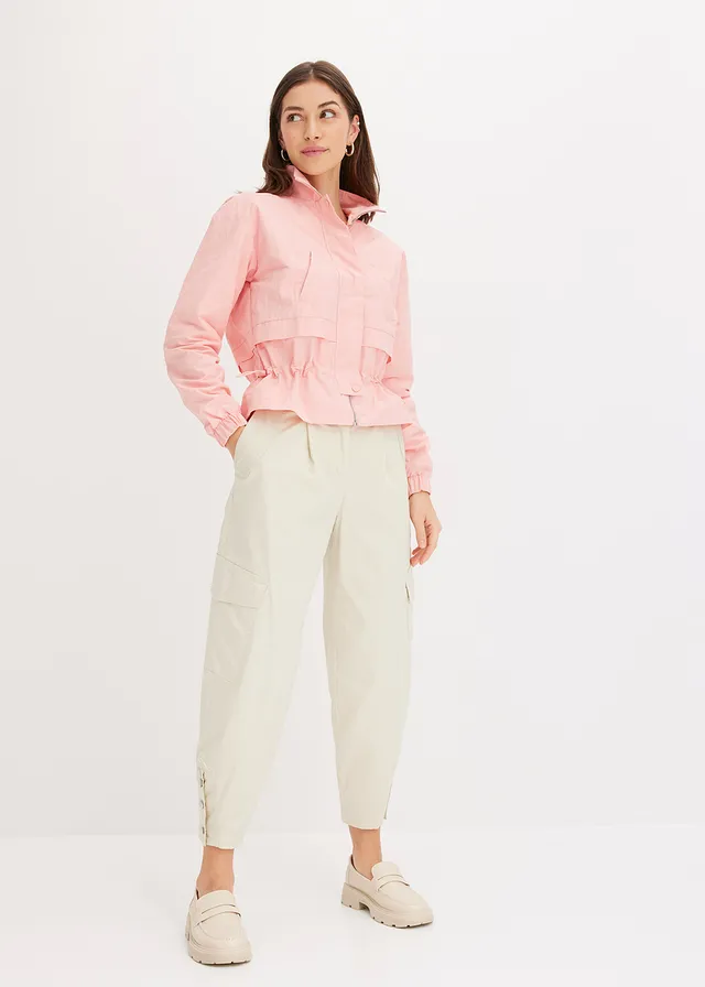 Veste courte à taille resserrable • rose dragée • product-page.page-title-suffix