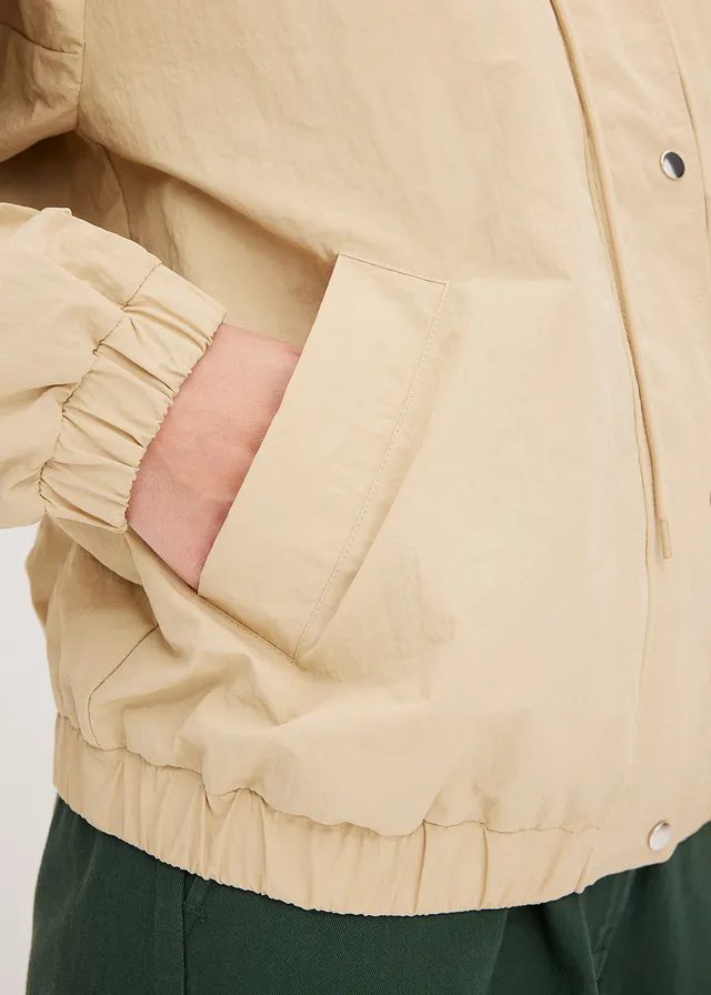 Blouson oversize • beige vert • product-page.page-title-suffix