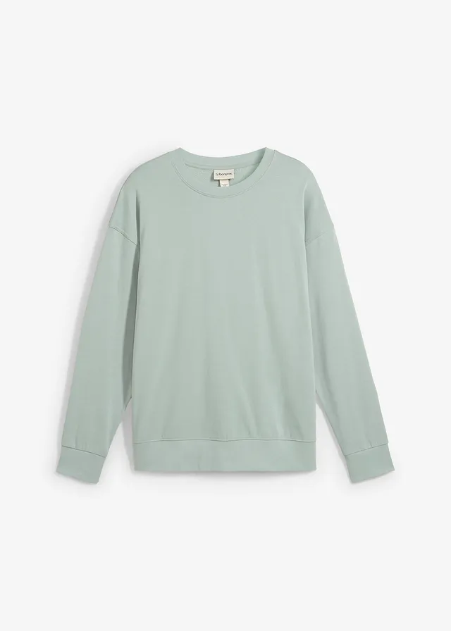 Bluză casual din bumbac organic, Loose Fit