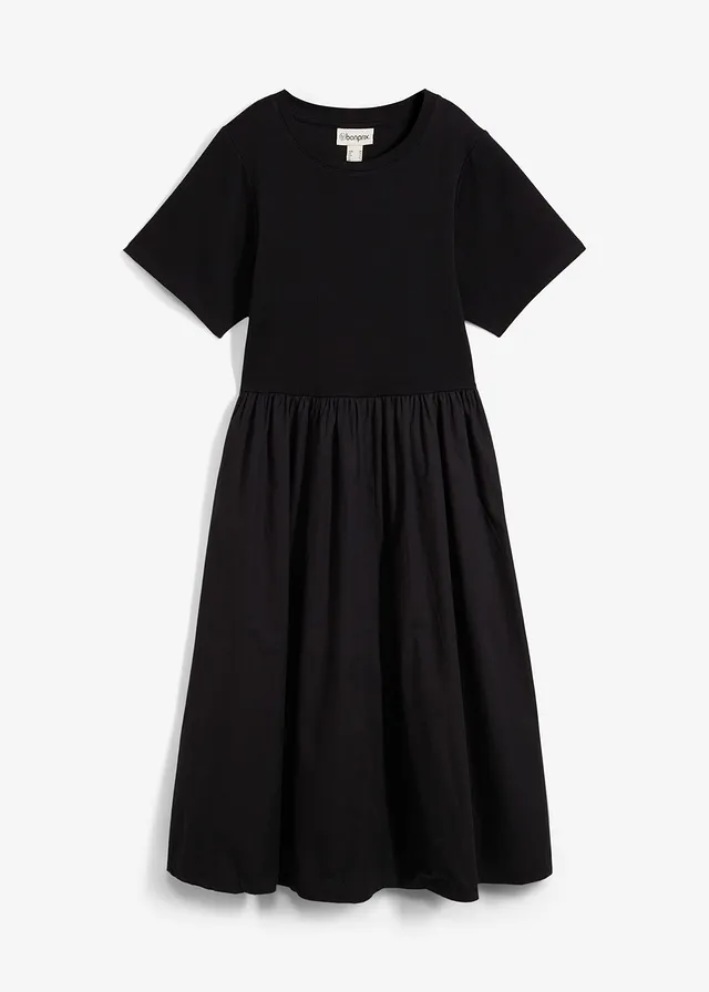 Rochie midi din bumbac 100%