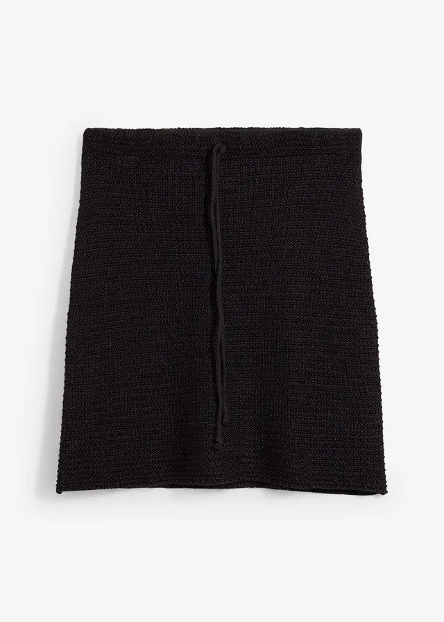 Minirok van kant, gevoerd • zwart • bonprix online shop