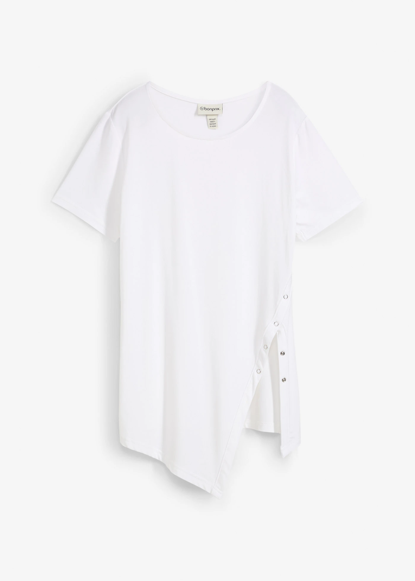 T-shirt z lekkiego dżerseju • biały • bonprix obchod