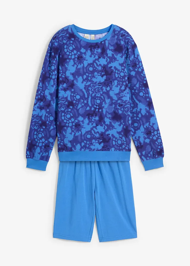 Bluză casual și pantaloni scurți (set/2 piese)
