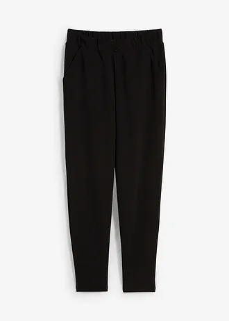 Sweatpants met comfortabele band, Kleur: zwart
