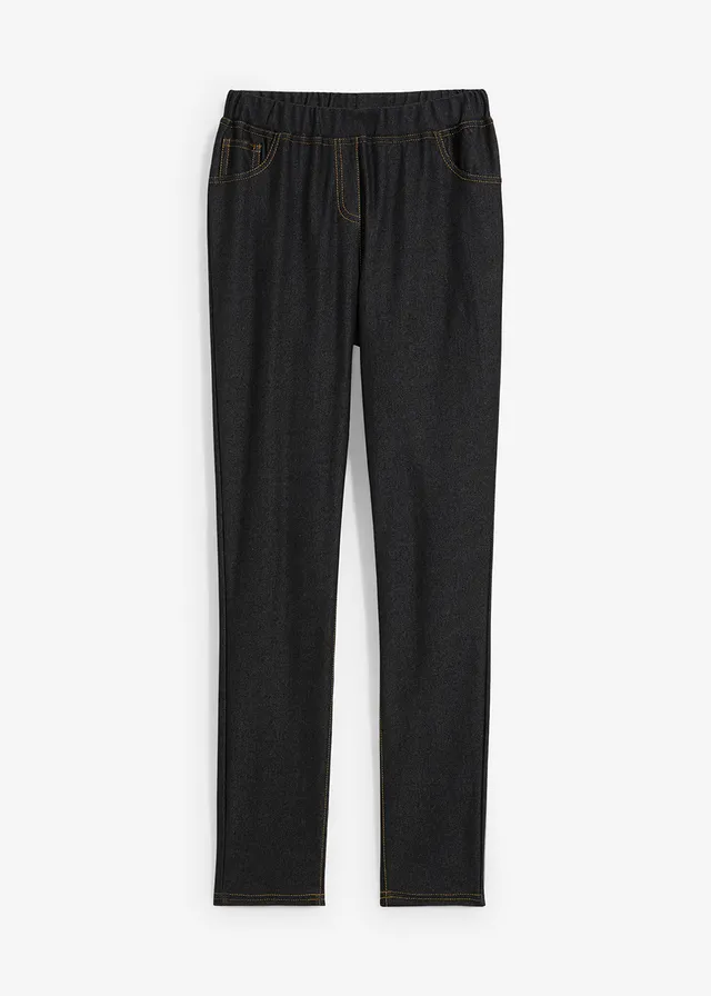 Legging aspect jean • noir denim • Boutique bonprix