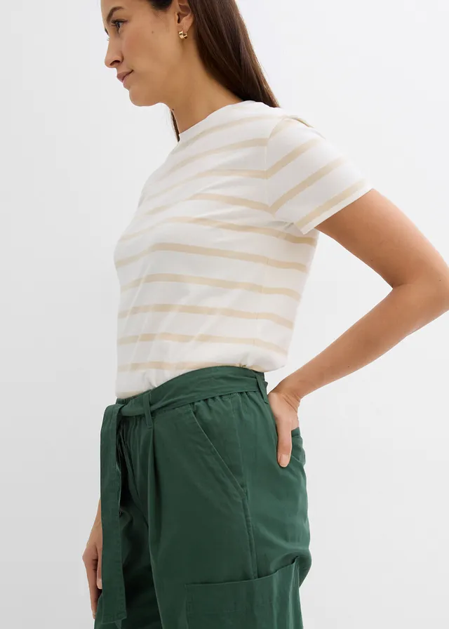 Cropped cargo broek • schaduwgroen • product-page.page-title-suffix