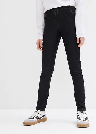 Legging aspect jean • noir denim • Boutique bonprix