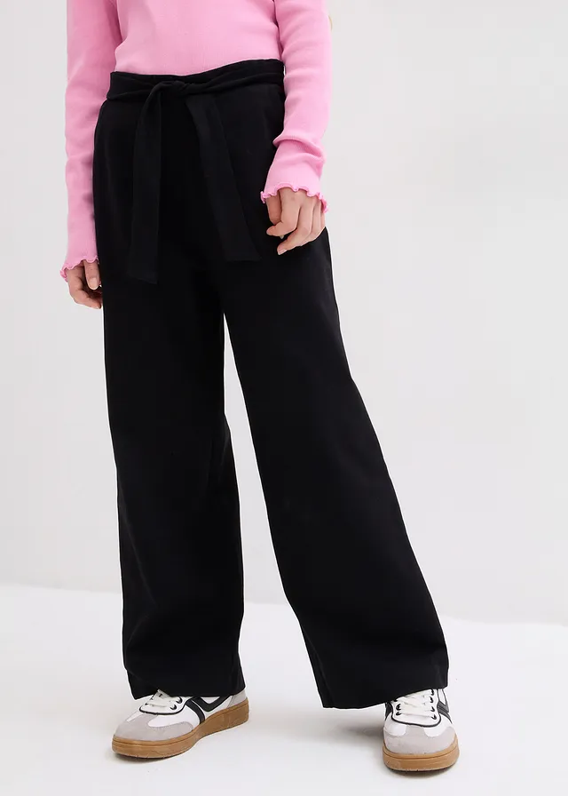 Culotte van biologisch katoen met een elastische tailleband • zwart • product-page.page-title-suffix