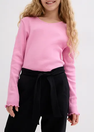 Culotte van biologisch katoen met een elastische tailleband • zwart • bonprix online shop