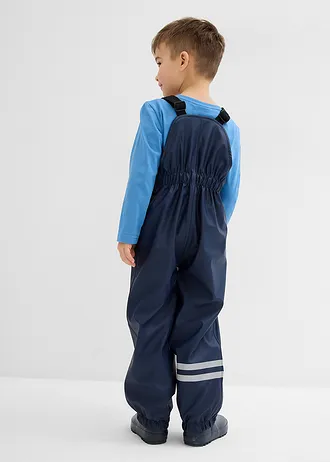 Pantalon de pluie doublé polaire • bleu foncé • Boutique bonprix