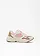 Sneakers chunky, Couleur: écru-rose pâle-beige vert