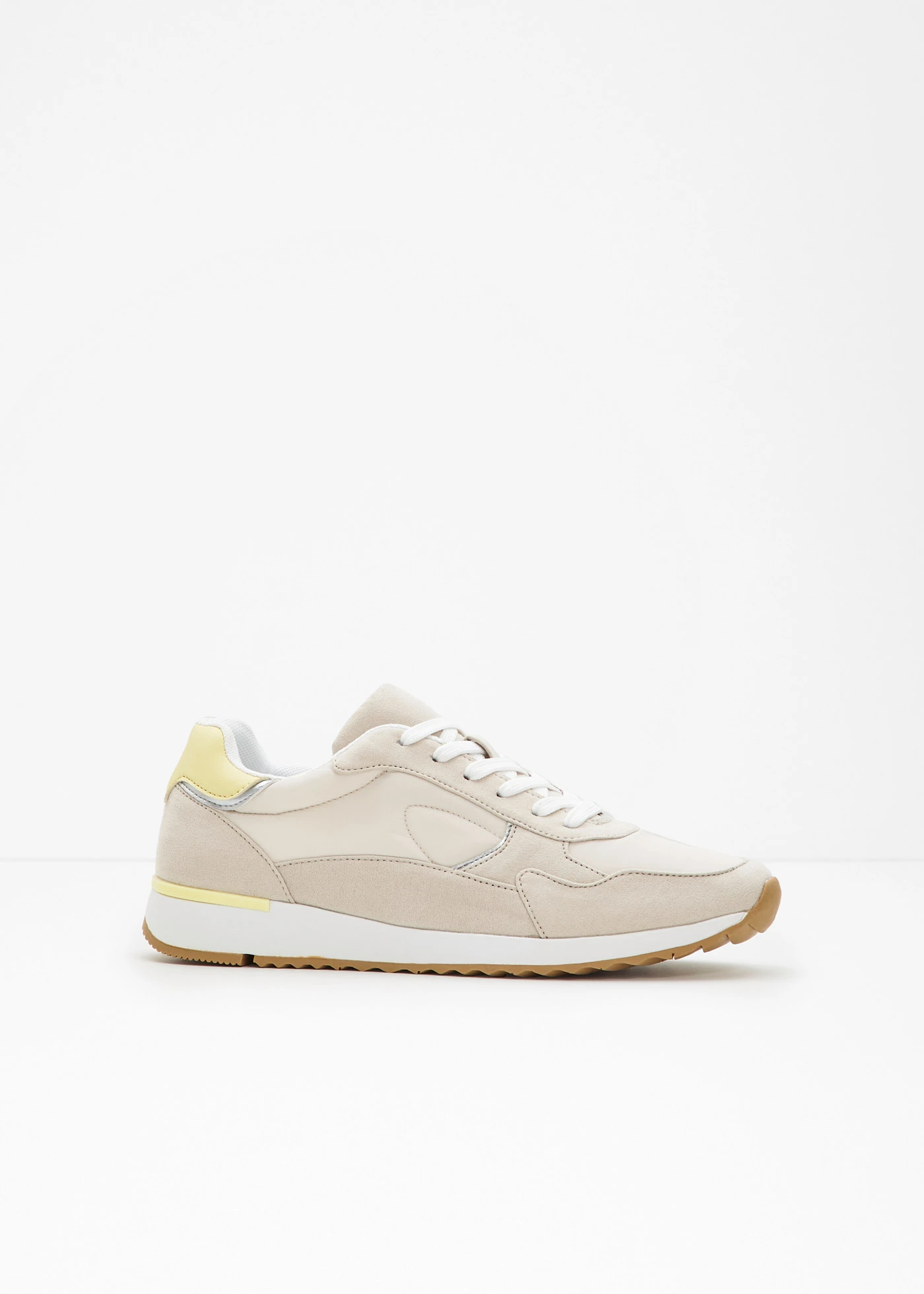 Sneakers rétro • naturel-jaune clair • Boutique bonprix