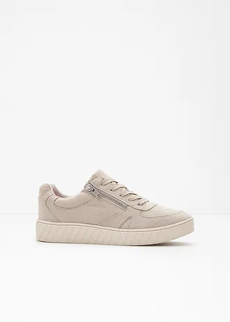 Sneakers met gewatteerde binnenzool • lichtsand • bonprix online shop