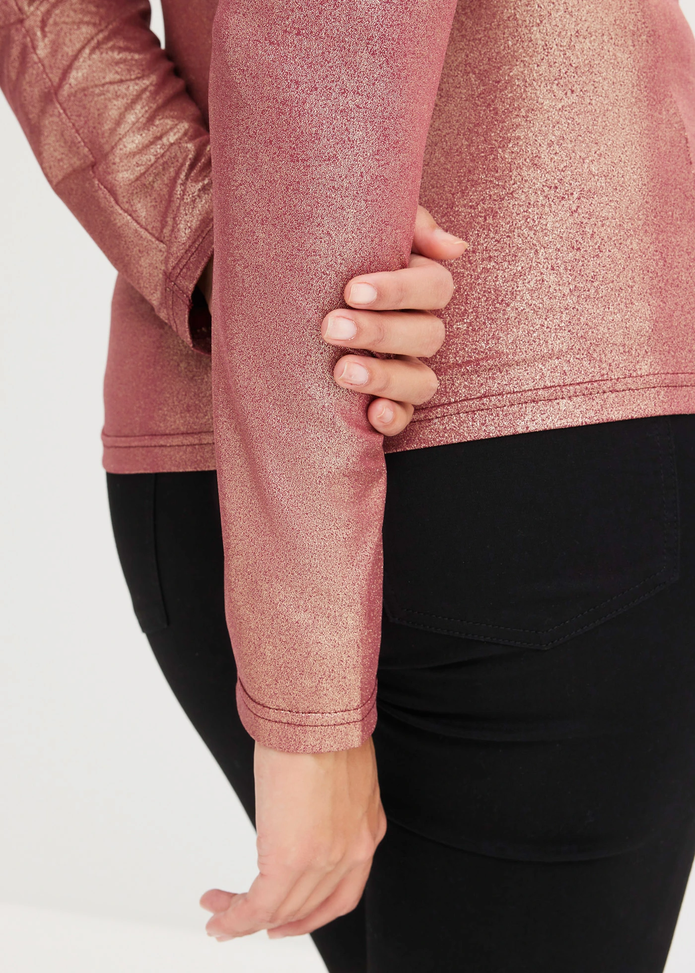 Longsleeve met cut-outs • rododendronrood • bonprix online shop