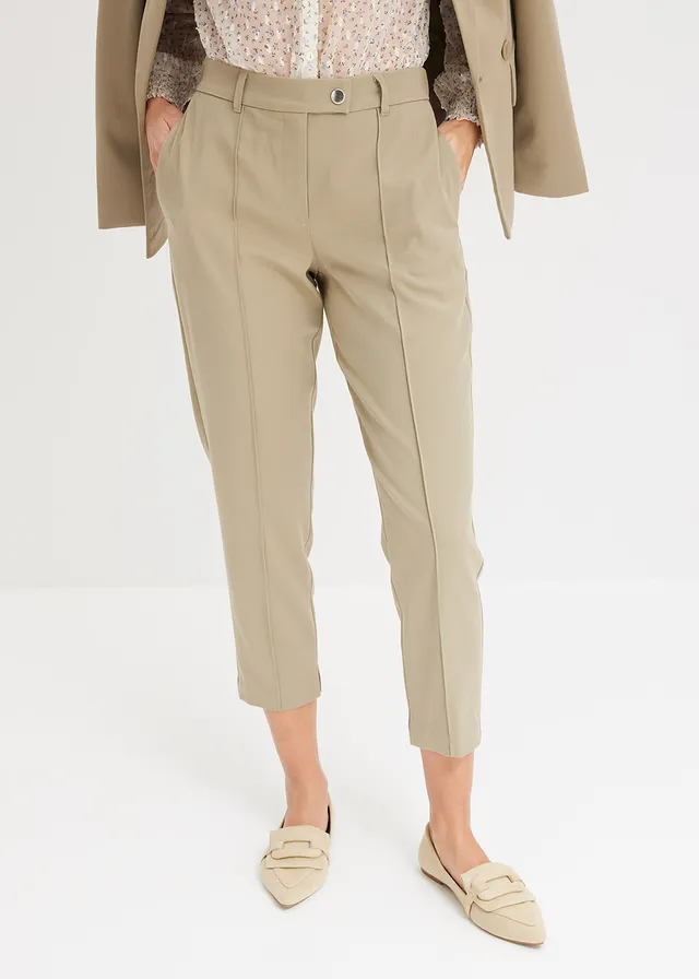 Broek met comfortband • new kaki • product-page.page-title-suffix