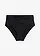 Stahovací bikinové kalhotky, lehký tvarující efekt, se zavinovacím vzhledem, barva: černá