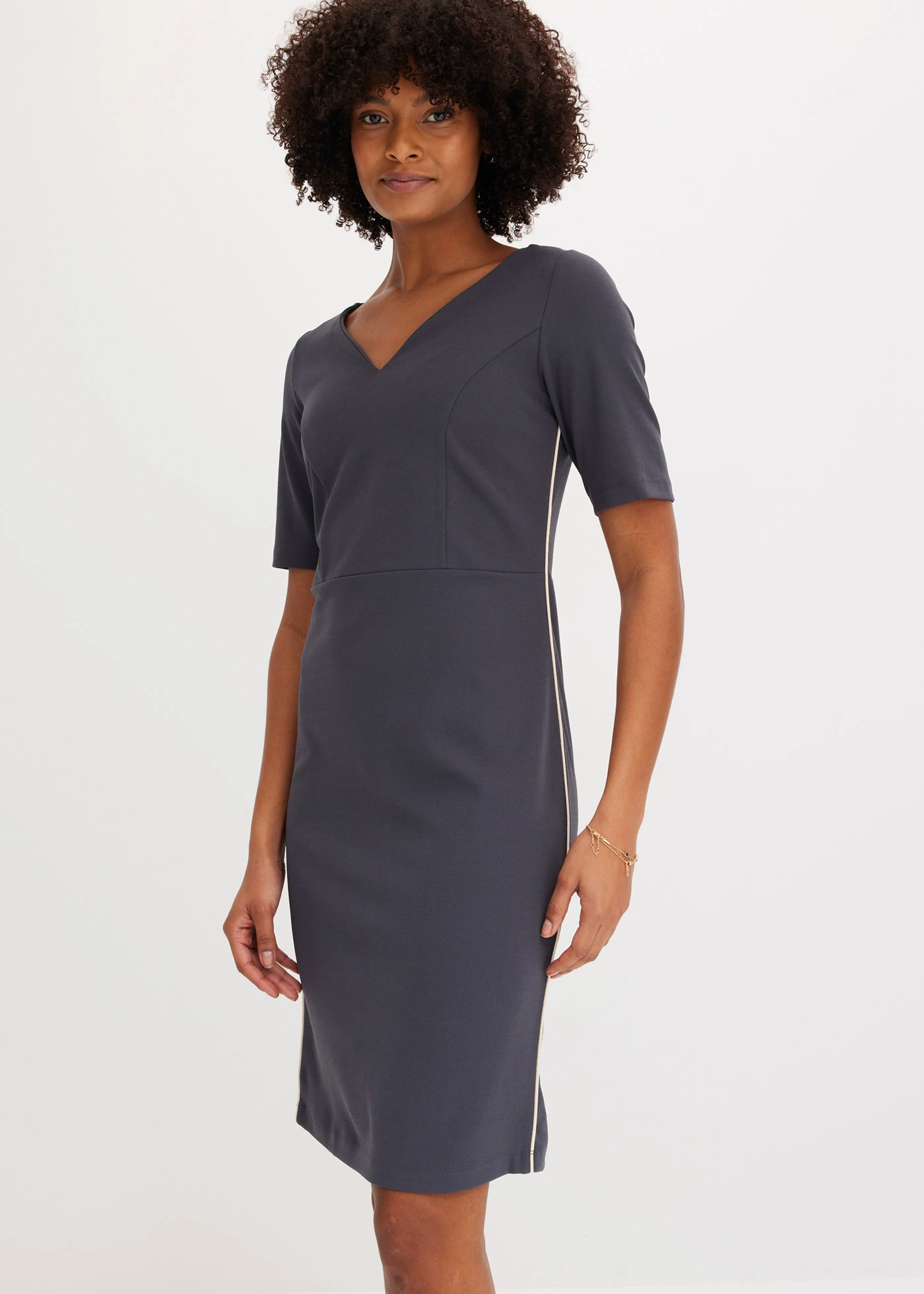 Kokerjurk • nachtblauw • bonprix online shop