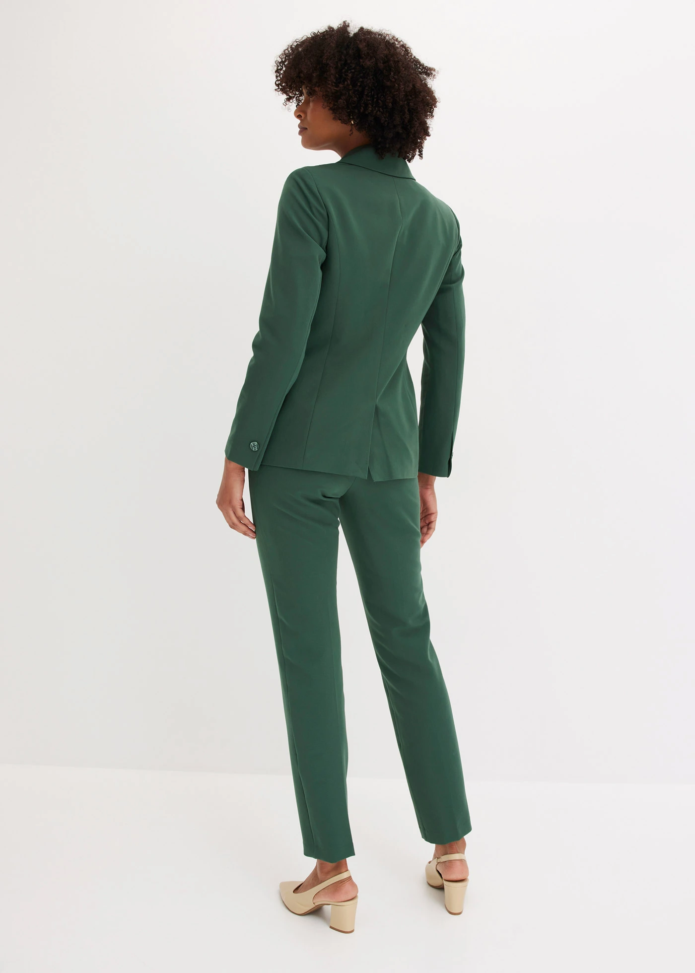 Tailleur pantalon • vert feuille • Boutique bonprix
