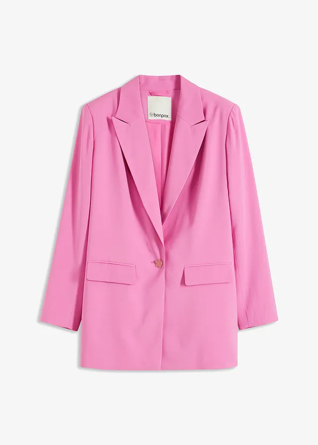 Lange blazer • paarspink • bonprix online shop
