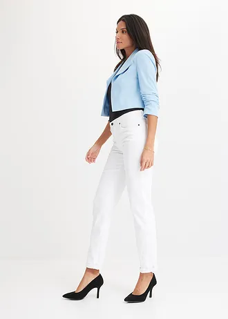 Blazer, cropped • lichtblauw • bonprix online shop