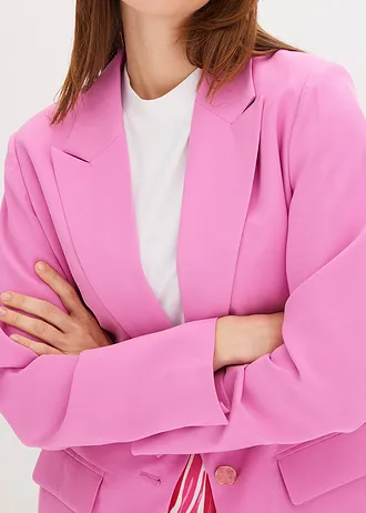 Lange blazer • paarspink • bonprix online shop