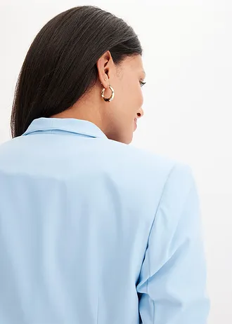 Blazer, cropped • lichtblauw • bonprix online shop