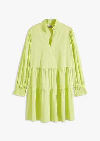 Mini jurk met volants • mintgroen • bonprix online shop