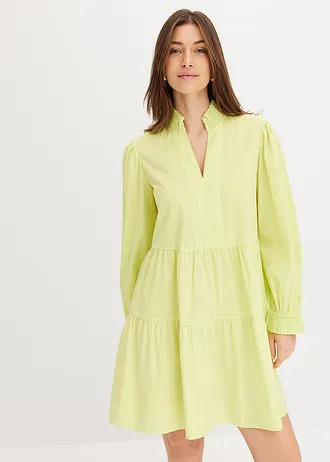 Mini jurk met volants • mintgroen • bonprix online shop