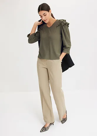 Nohavice s pohodlným pásom • new khaki • obchod bonprix