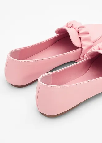 Loafers met plooien • roze • bonprix online shop