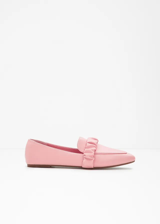 Mocassins à fronces • rose • Boutique bonprix