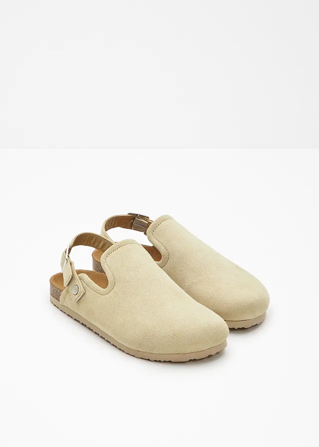 Mules, Couleur: olive clair