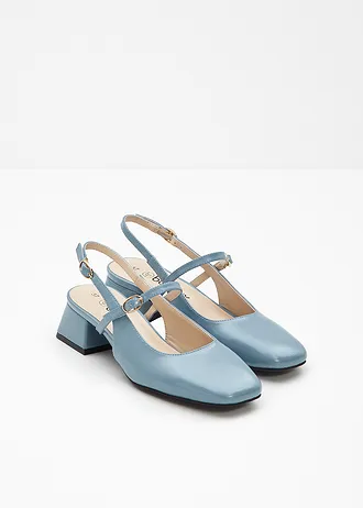 Slingback pumps • lichtblauw • bonprix online shop