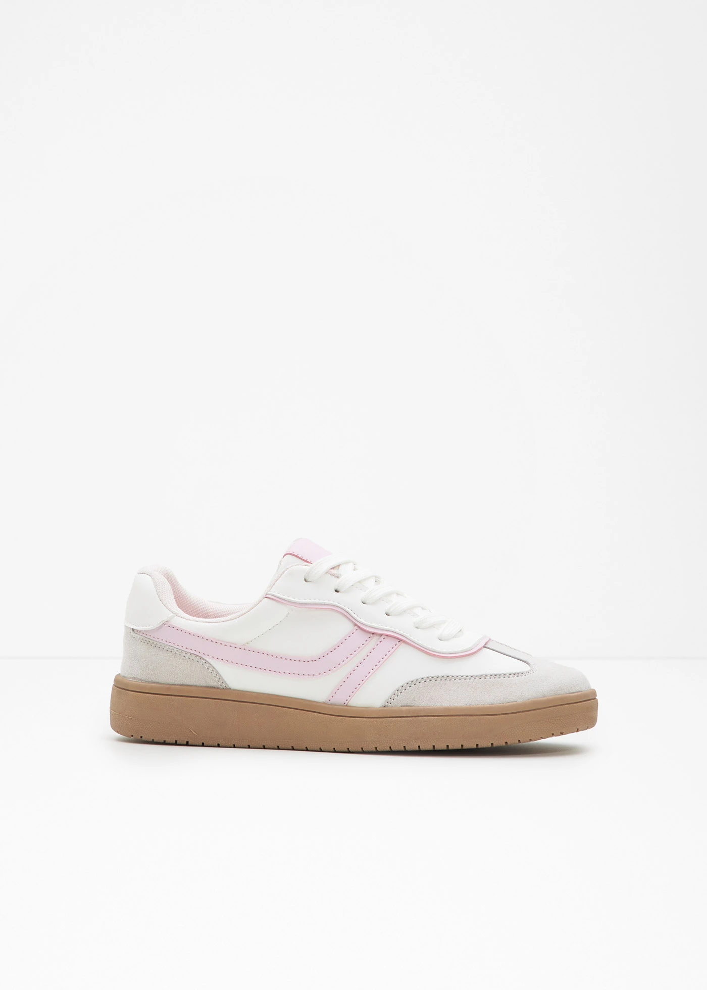 Pantofi sport cu aspect retro • alb/liliachiu pudrat • magazin bonprix