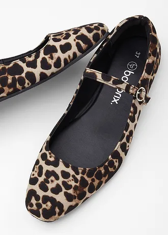 Mary Jane balerina • bézs • bonprix áruház