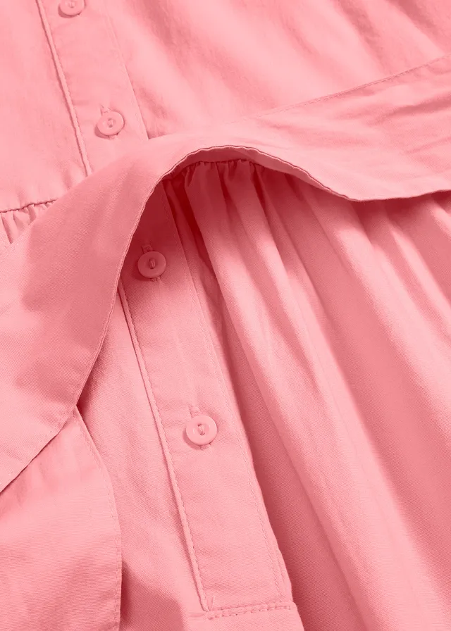 Overhemdjurk van een elastische katoenmix • soft roze • product-page.page-title-suffix