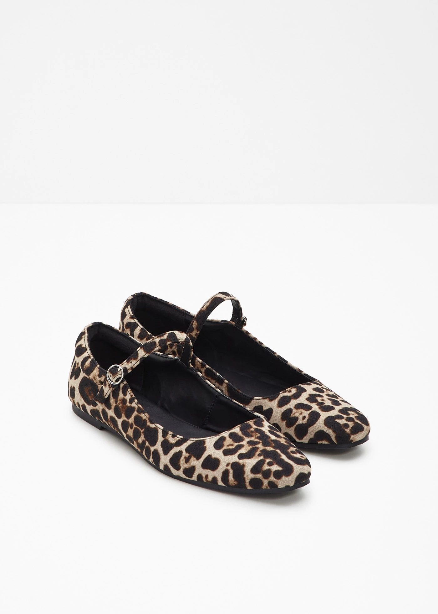 Pantofi Mary Jane • bej imprimeu leo • magazin bonprix